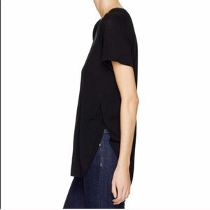 Aritzia WILFRED split-side Capucine Tee